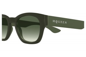 Alexander McQueen AM0530S 004 zöld gradient napszemüveg