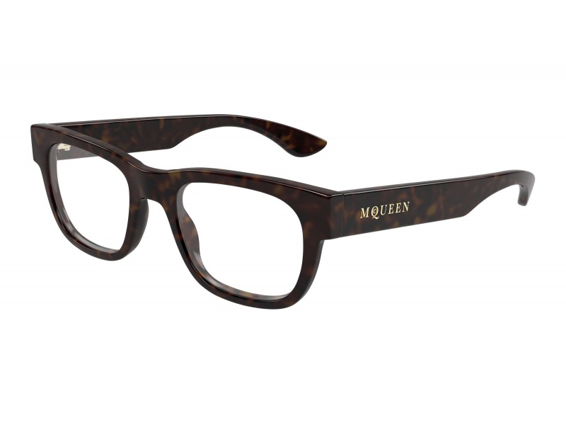 Alexander McQueen AM0531O 002 havanna szemüveg