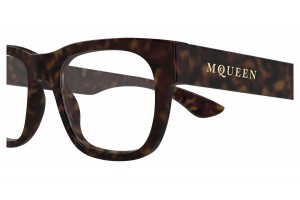 Alexander McQueen AM0531O 002 havanna szemüveg