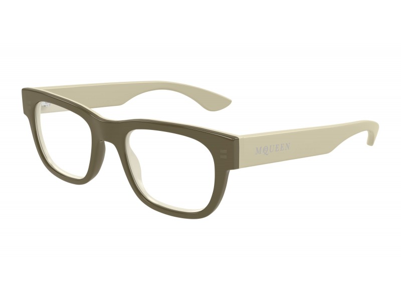 Alexander McQueen AM0531O 004 barna szemüveg