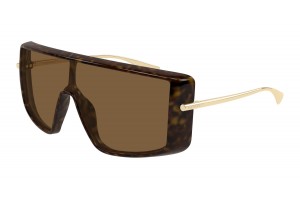 Alexander McQueen AM0524S 002 - Havana Brown napszemüveg