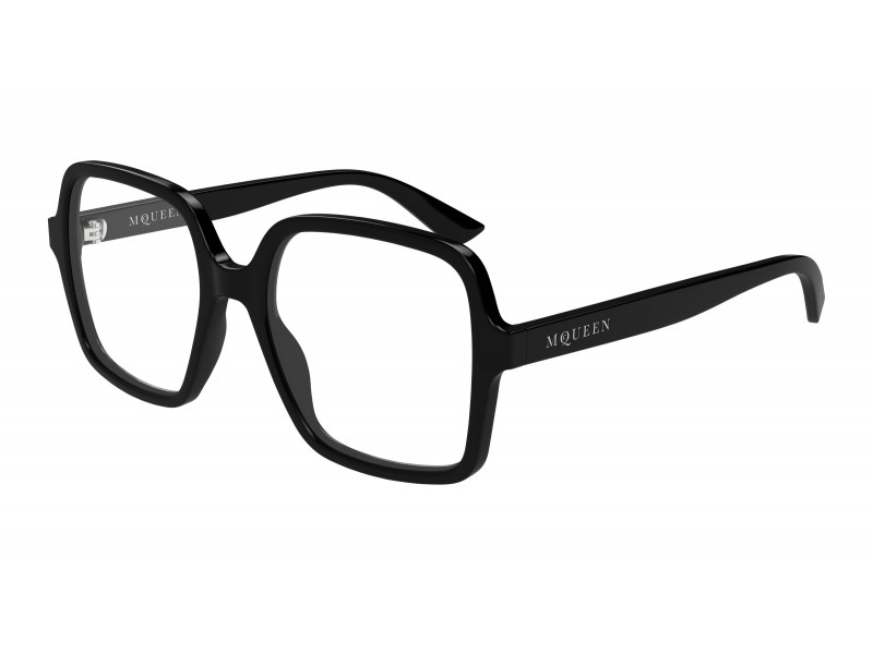 Alexander McQueen AM0538O 001 fekete szemüveg - DEMO lencse