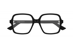 Alexander McQueen AM0538O 001 fekete szemüveg - DEMO lencse