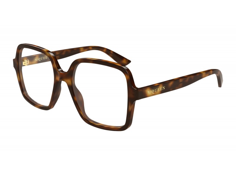 Alexander McQueen AM0538O 002 havana szemüveg