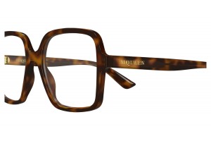Alexander McQueen AM0538O 002 havana szemüveg