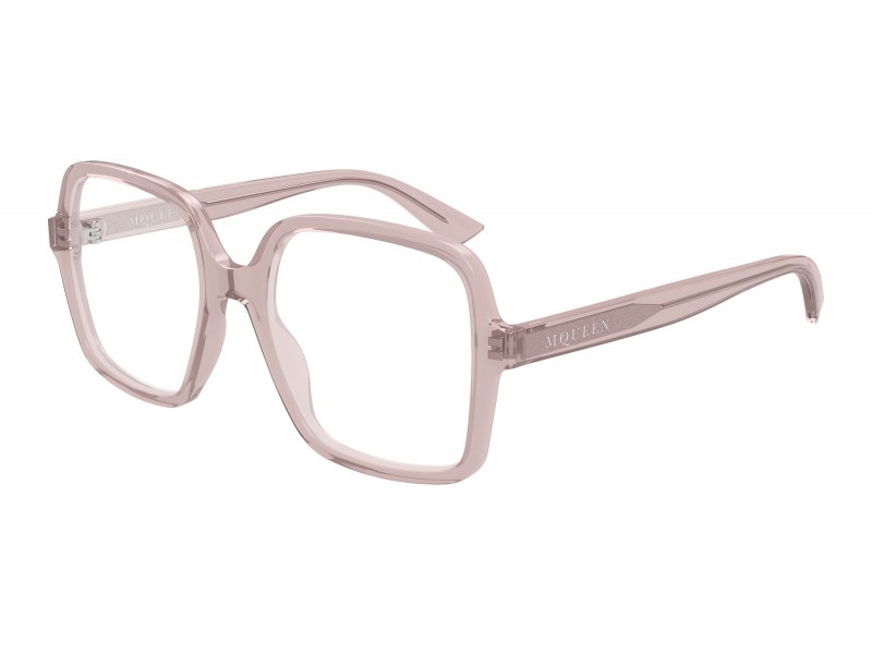 Alexander McQueen AM0538O 005 rózsaszín szemüveg