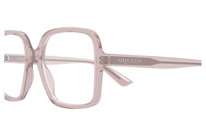 Alexander McQueen AM0538O 005 rózsaszín szemüveg