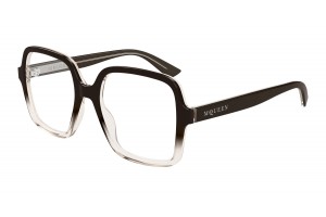 Alexander McQueen AM0538O 006 barna demo lencsés szemüveg
