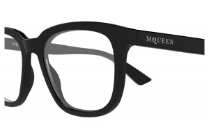 Alexander McQueen AM0539O 001 fekete demo lencse