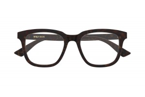 Alexander McQueen AM0539O 002 HAVANA szemüveg