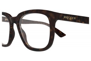 Alexander McQueen AM0539O 002 HAVANA szemüveg
