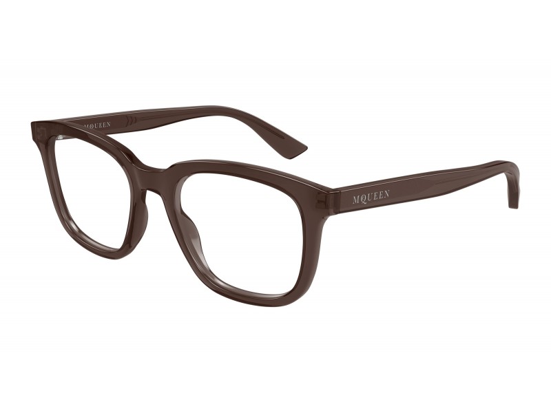 Alexander McQueen AM0539O 005 barna szemüveg