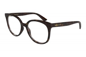 Alexander McQueen AM0540O 002 HAVANA szemüveg - demo lencse