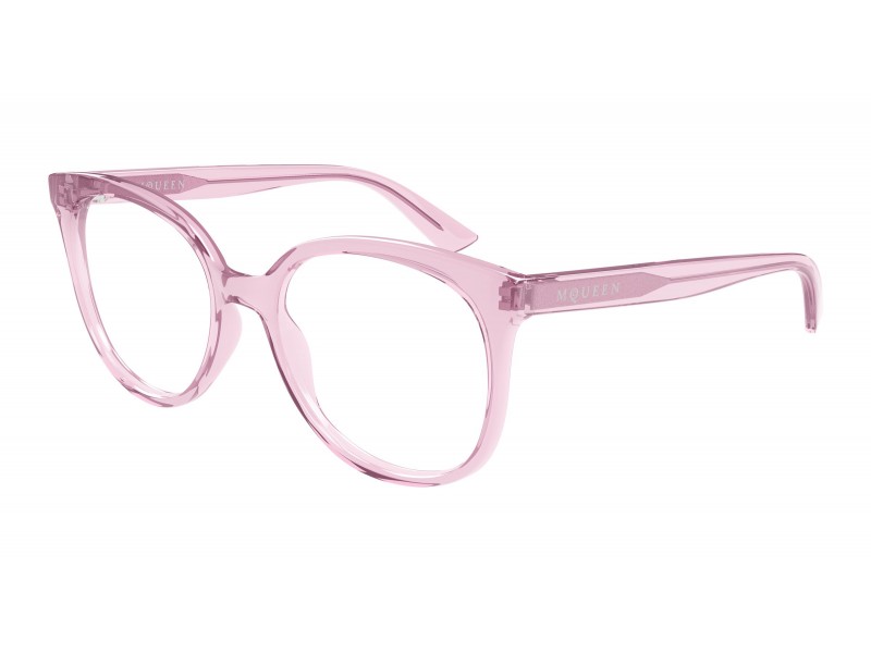 Alexander McQueen AM0540O 005 rózsaszín szemüveg