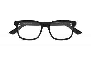 Alexander McQueen AM0541O 007 fekete szemüveg