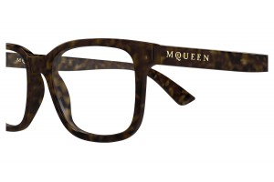 Alexander McQueen AM0541O 008 HAVANA szemüveg