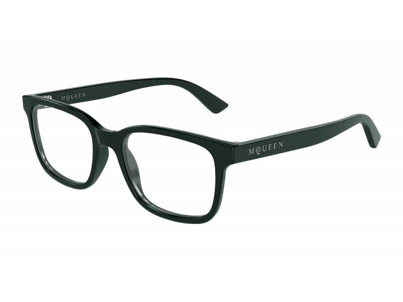 Alexander McQueen AM0541O 009 zöld szemüveg