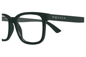Alexander McQueen AM0541O 009 zöld szemüveg