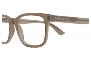 Alexander McQueen AM0541O 011 barna demo lencse