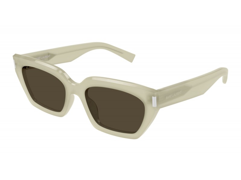Saint Laurent SL 826 PAGE 004 Ivory Brown napszemüveg