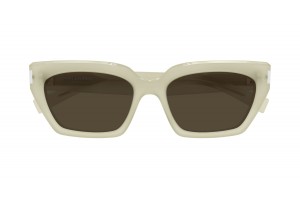 Saint Laurent SL 826 PAGE 004 Ivory Brown napszemüveg