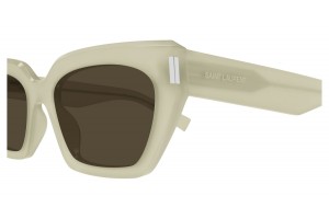 Saint Laurent SL 826 PAGE 004 Ivory Brown napszemüveg