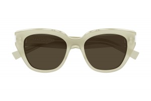 Saint Laurent SL 827 004 IVORY BROWN napszemüveg