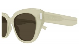 Saint Laurent SL 827 004 IVORY BROWN napszemüveg