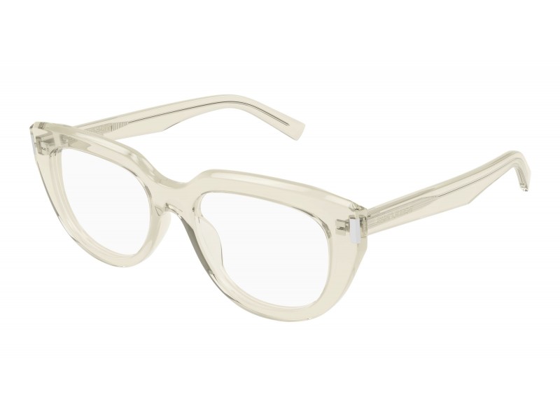 Saint Laurent SL 828 004 sárga demo lencsés szemüveg