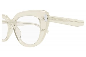 Saint Laurent SL 828 004 sárga demo lencsés szemüveg