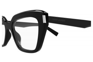 Saint Laurent SL 829 001 fekete szemüveg - demo lencse