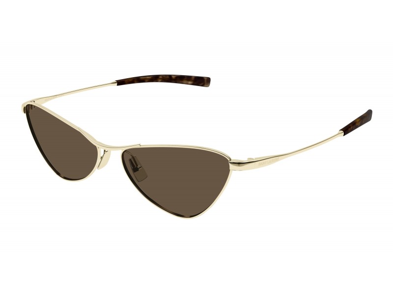 Saint Laurent SL 830 004 napszemüveg - arany keret, barna lencse