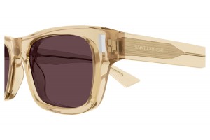 Saint Laurent SL83 005 napszemüveg sárga/lila