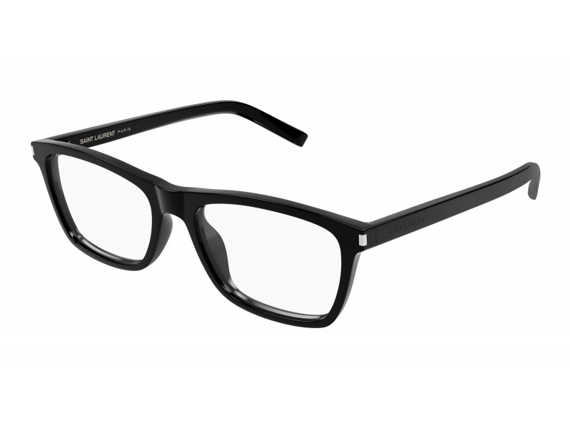 Saint Laurent SL 841 001 fekete szemüveg (DEMO lencse)