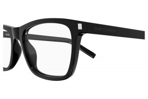 Saint Laurent SL 841 001 fekete szemüveg (DEMO lencse)
