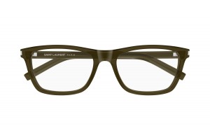 Saint Laurent SL 841 010 barna demo lencsés szemüveg