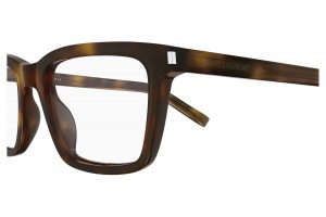 Saint Laurent SL 842 003 havana szemüveg - demo lencse