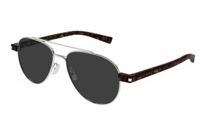 Saint Laurent SL 843 002 ezüstszürke napszemüveg