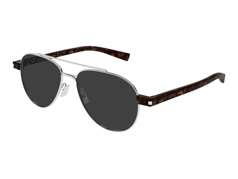 Saint Laurent SL 843 002 ezüstszürke napszemüveg