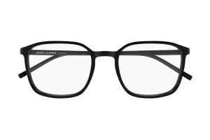 Saint Laurent SL 845 001 fekete szemüveg demo lencsével