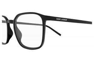 Saint Laurent SL 845 001 fekete szemüveg demo lencsével