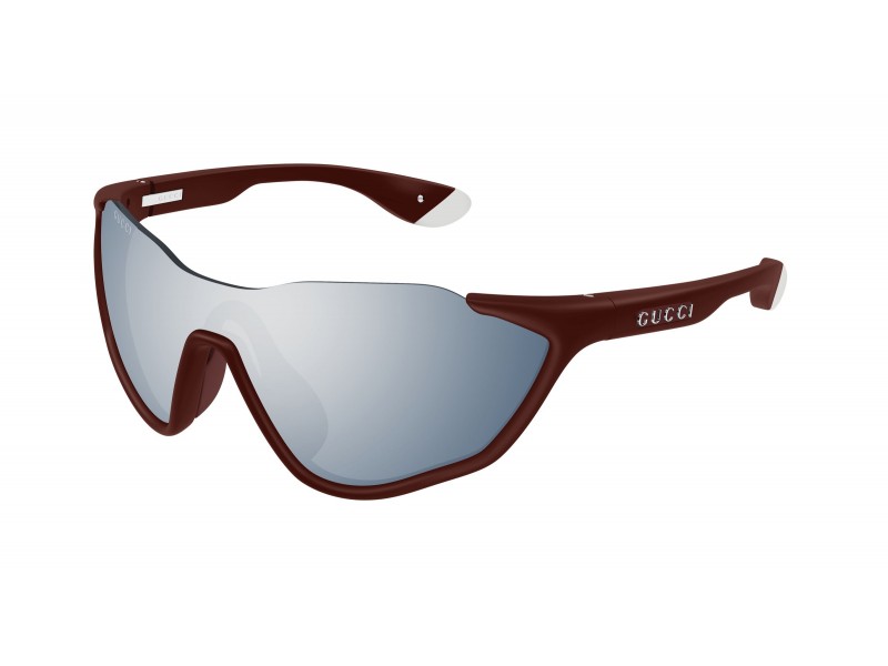 Gucci GG2018S 006 – Burgundy, ezüst tükrös napszemüveg