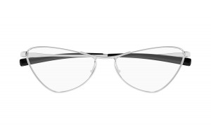 Saint Laurent SL 830 ezüst szemüveg (demo lencse)