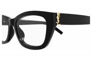 Saint Laurent SL M153 fekete szemüveg - demo lencse