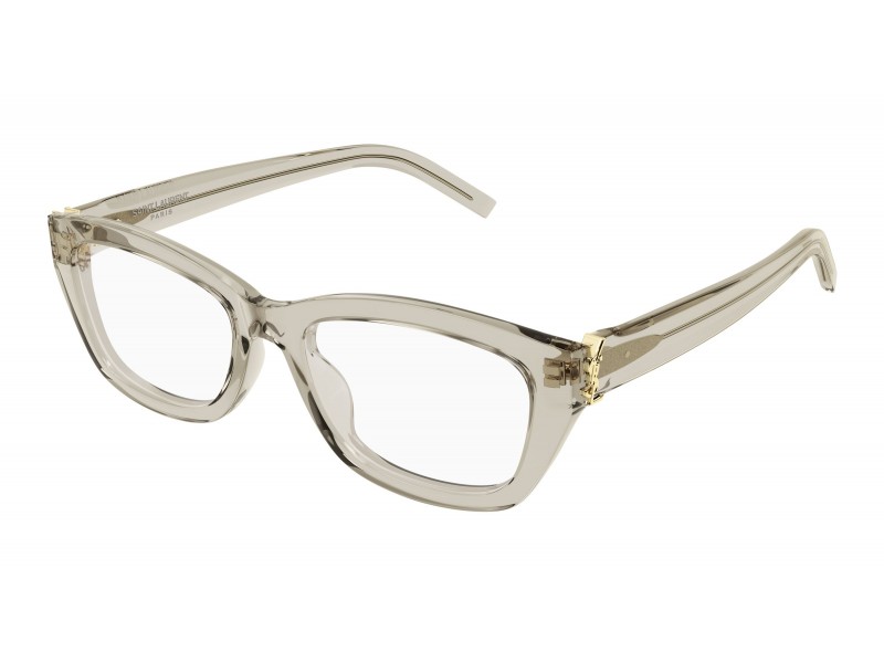 Saint Laurent SL M153 bézs szemüveg - demo lencse