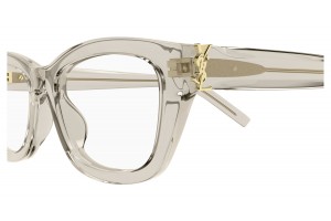 Saint Laurent SL M153 bézs szemüveg - demo lencse