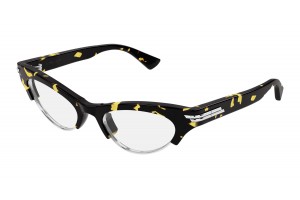 Bottega Veneta BV1431S 010 HAVANA TRANSPARENT napszemüveg