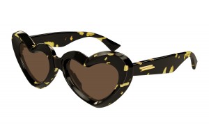 Bottega Veneta BV1432S 002 HAVANA BROWN napszemüveg