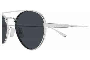 Saint Laurent SL 97 002 SILVER GREY napszemüveg