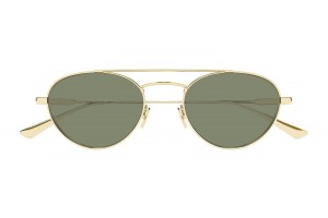 Saint Laurent SL 97 004 arany keret, zöld lencse
